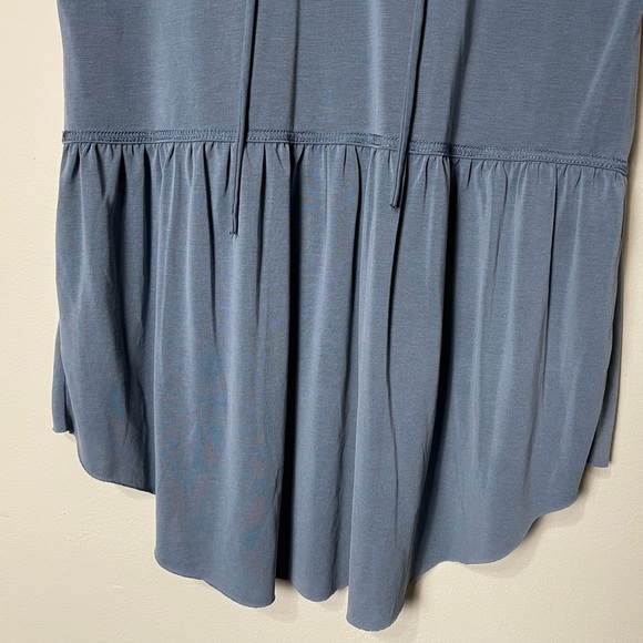 Mote NWOT Short Sleeve Hi-Low Peplum Blouse - Picture 7 of 8